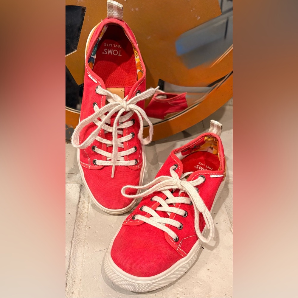 TOMS TRVL Lite Vibrant Red Sneakers